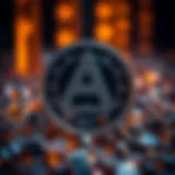 Visual representation of APM Coin's blockchain technology