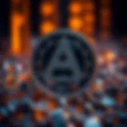 Visual representation of APM Coin's blockchain technology