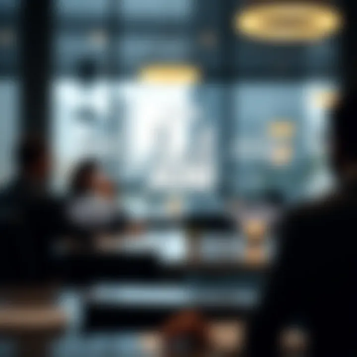 Diagram explaining the relationship between investors and asset managers