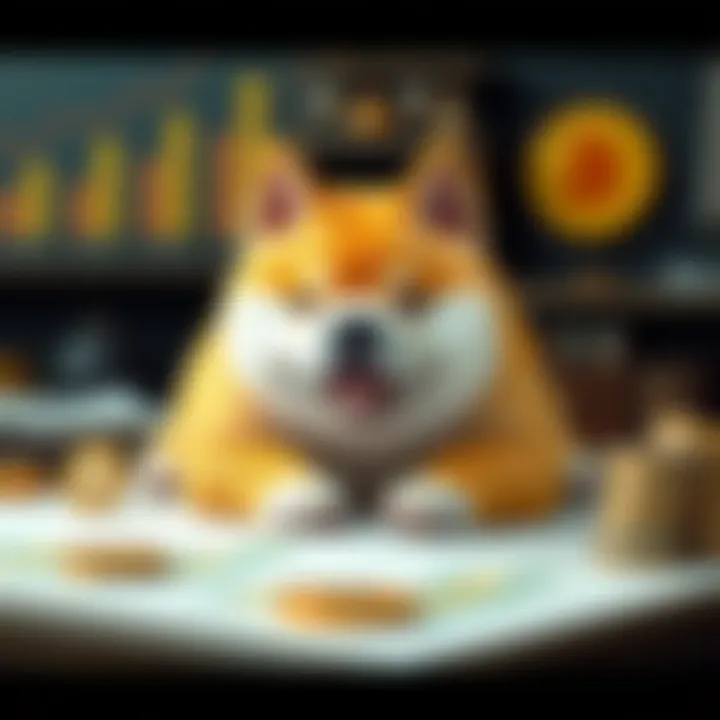 Chart illustrating investment strategies for Baby Doge