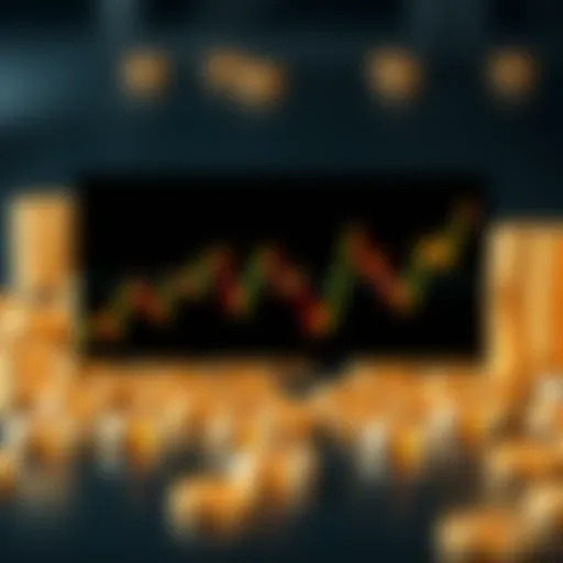 Illustration of the bearish engulfing pattern on a price chart