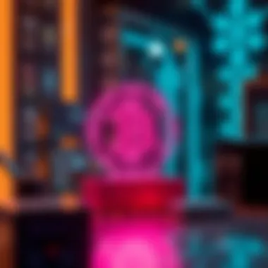 An illustration depicting blockchain technology fundamentals