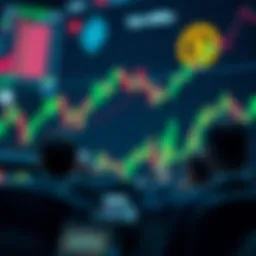 A visual representation of cryptocurrency market trends