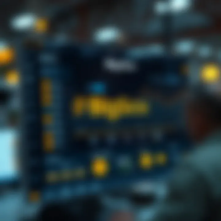 Exploring the BigSco Platform Interface Visual representation of the BigSco platform interface