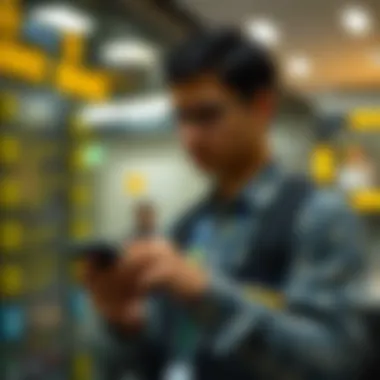 A visual guide on the registration process for Binance