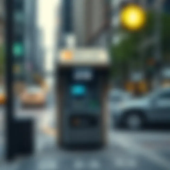 Exploring a Bitcoin ATM in the City Bitcoin ATM in urban setting