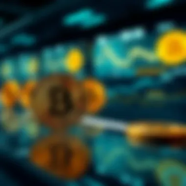 Early Bitcoin Transaction Dynamics Depiction of early Bitcoin transactions on a digital platform