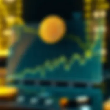 Graph illustrating Bitcoin's historical halving events and price trends