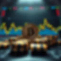 Bitcoin market analysis illustration