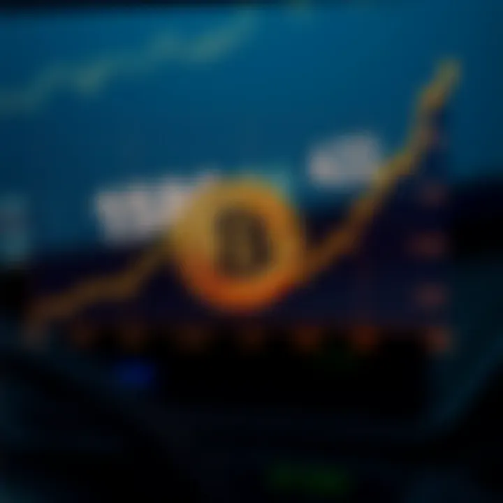 Graph showing Bitcoin monthly returns over time