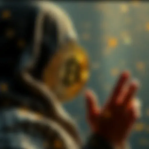 The Enigma of Satoshi Nakamoto Symbolic representation of Bitcoin and Satoshi Nakamoto's mystery