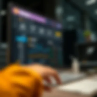 User interface of Bitget platform