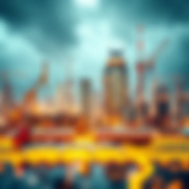 Visualizing blockchain applications across various industries