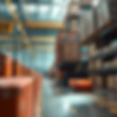 Visual showcasing efficiency improvements through blockchain technology