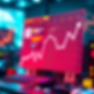 Technological Innovations in Blockchain Gaming Graph depicting technological advancements in blockchain gaming