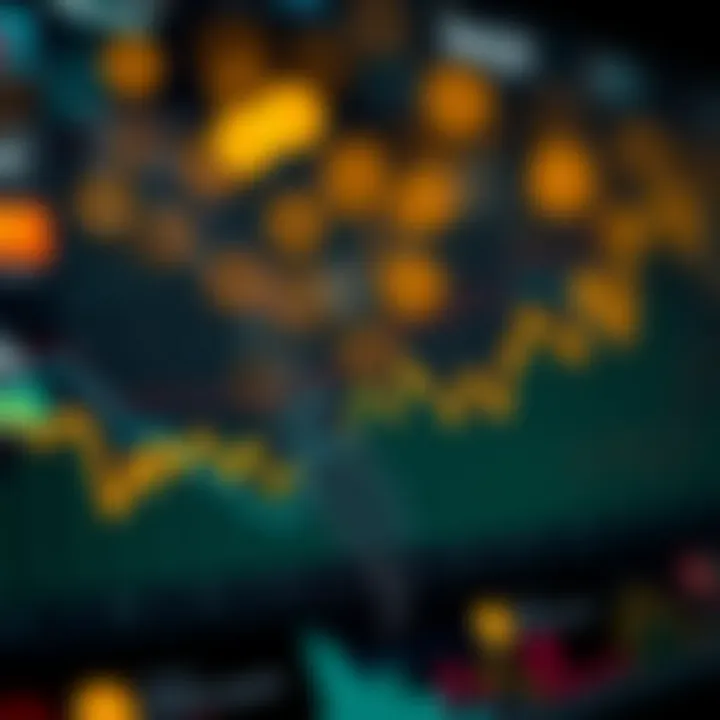 Graph showing investment trends in blockchain technology