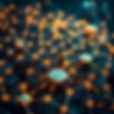 The Power of Blockchain Technology Blockchain network depiction illustrating connectivity