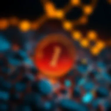 Digital representation of blockchain technology supporting Infinity Token