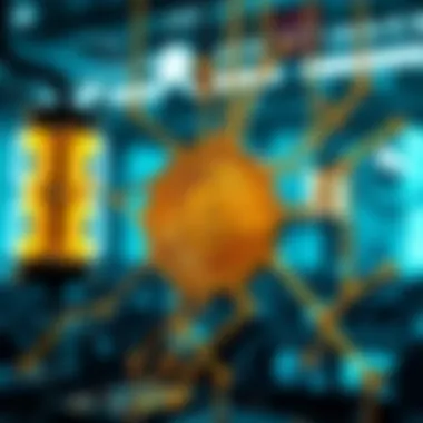 Representation of blockchain technology and data mining