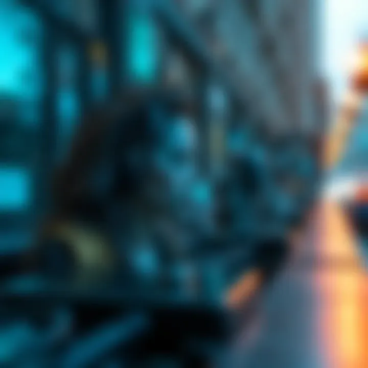 Visual representation of blockchain technology and its significance