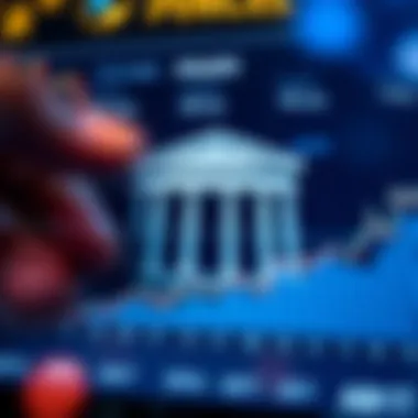 Chart depicting central bank policies in relation to PCE movements