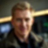 The Visionary Innovator: Chris Larsen Portrait of Chris Larsen showcasing his innovative spirit