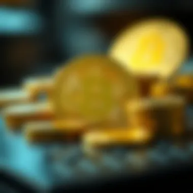 Decentralized Finance Concept Conceptual representation of decentralized finance