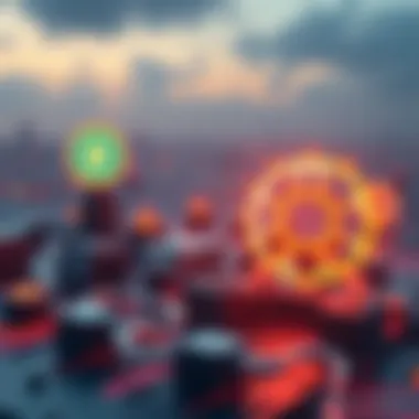 Major DeFi Platforms Overview Visual of major DeFi platforms and their interactions