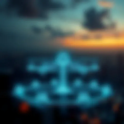 Visual representation of Cosmos Network's architecture