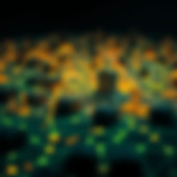 Illustration of the cryptocurrency ecosystem influenced by Metcalfe's Law