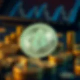 Conceptual representation of cryptocurrency accounting