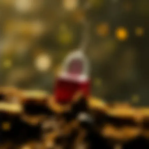 Conceptual illustration of cryptocurrency airdrop mechanics