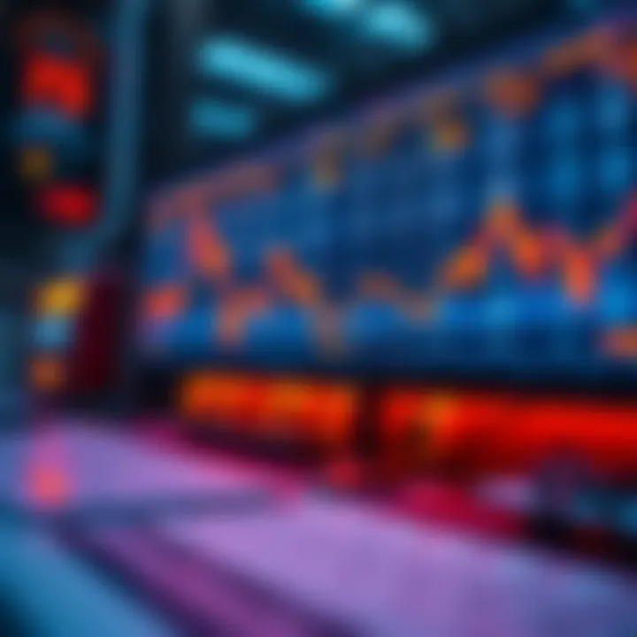 Illustration of cryptocurrency analytics