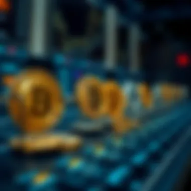 A timeline showcasing the evolution of cryptocurrency from inception to present