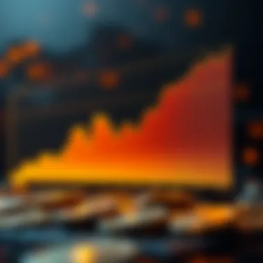 Graph showing historical trends of cryptocurrency market evolution