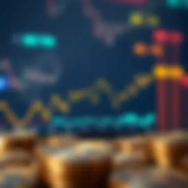 A chart representing the volatility of cryptocurrency markets over time.