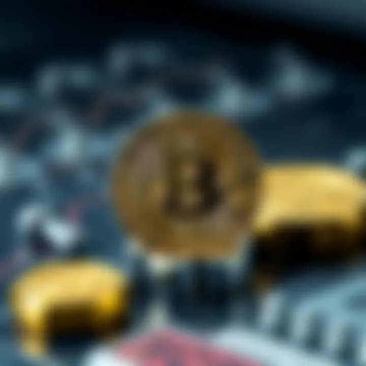 Integrating Cryptocurrency in Marketing Strategies Symbol of cryptocurrency integration in marketing strategies