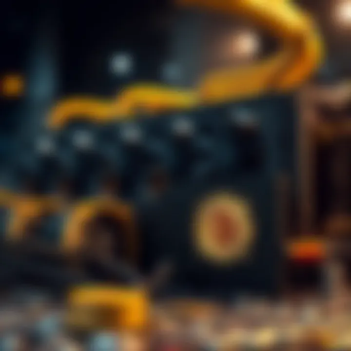 Visual representation of cryptocurrency mining using hardware acceleration