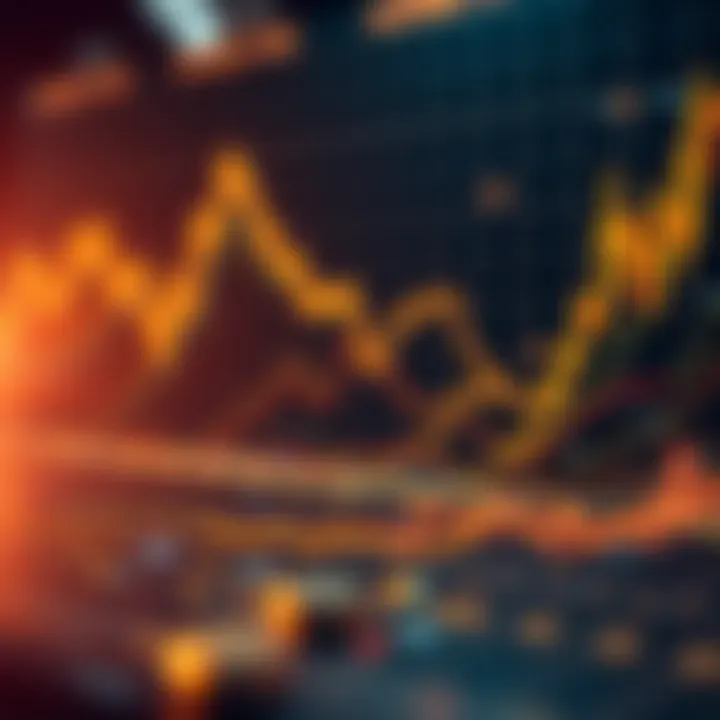 Visual representation of cryptocurrency trends using scatter plots