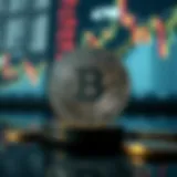 CTC Coin symbol with financial backdrop