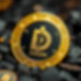 Visual representation of Daon Coin's blockchain technology