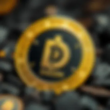 Visual representation of Daon Coin's blockchain technology