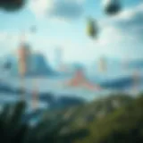 Visual representation of Decentraland's blockchain infrastructure.