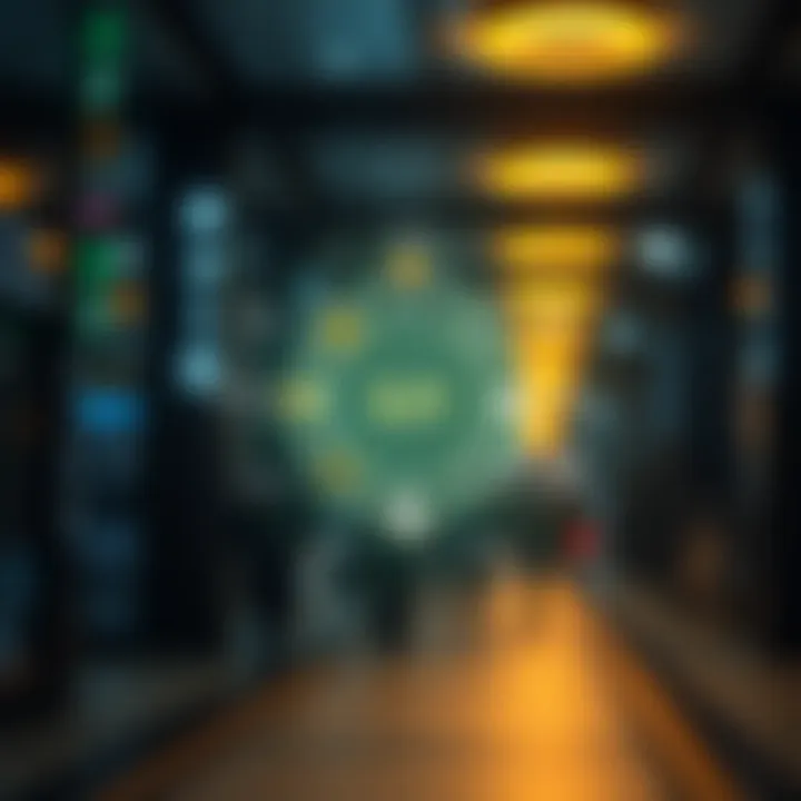 Diagram of decentralized finance ecosystem