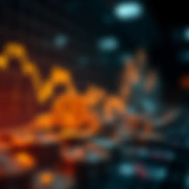 Cryptocurrency Market Trends Visual representation of cryptocurrency trends