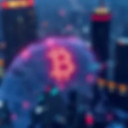 Visual representation of the digital yuan and its global impact