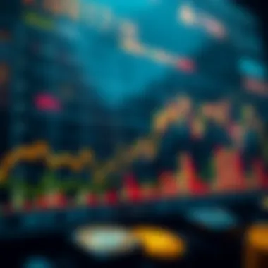 A detailed chart showcasing the market trends of dollar coins