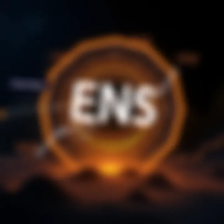 Exploring ENS Use Cases Graph illustrating various use cases of ENS in blockchain