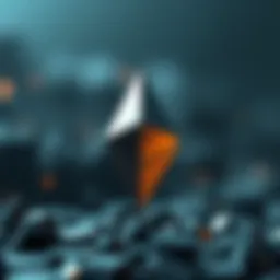 Ethereum logo representing blockchain innovation