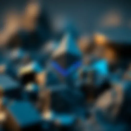 Conceptual illustration of Ethereum gas fees